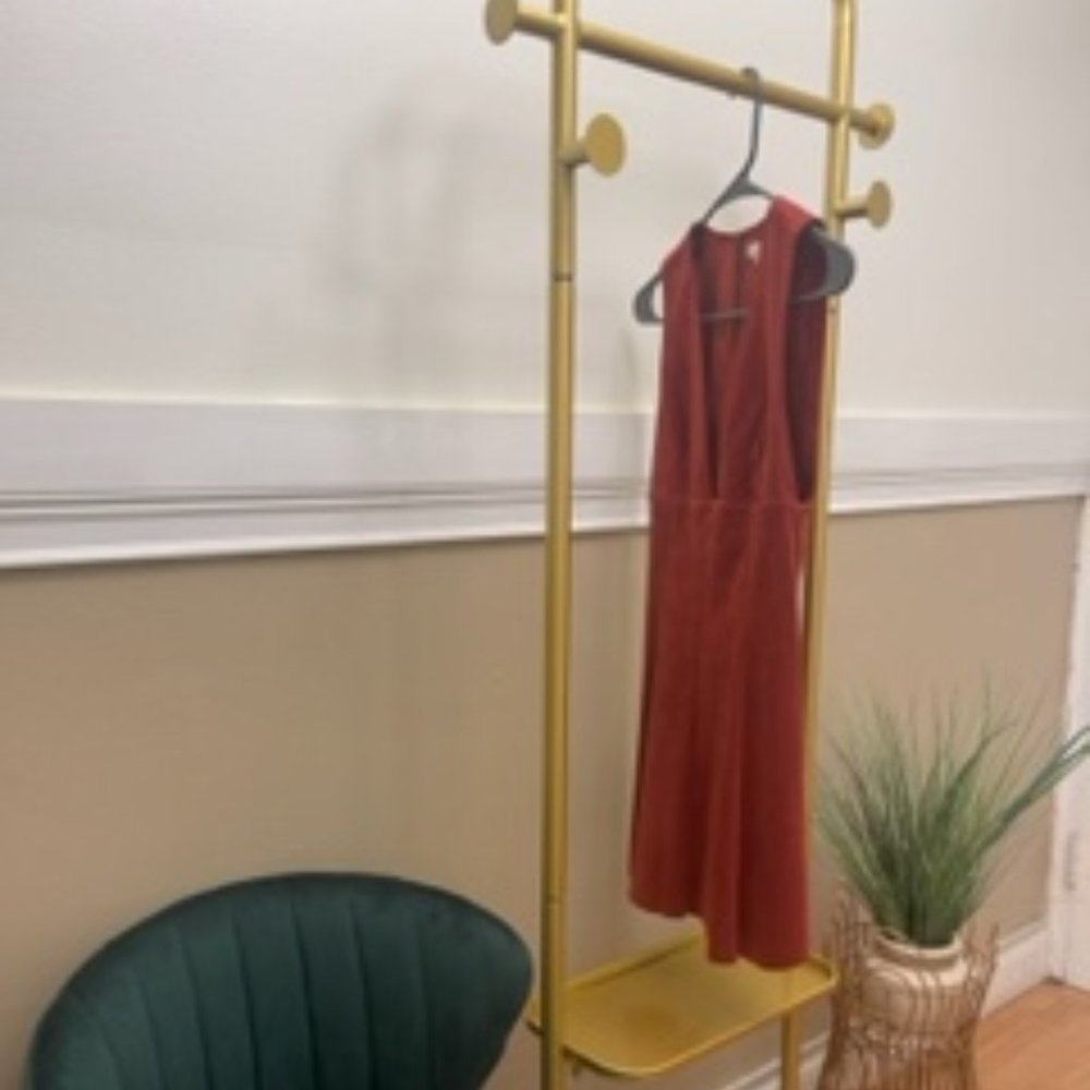 Elegant Corduroy red dress -Perfect for autumn and winter